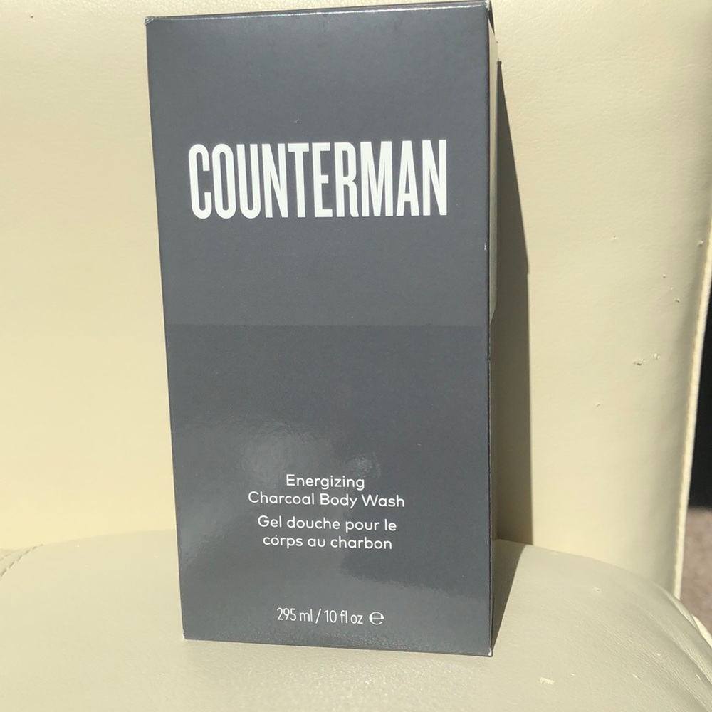 NIB - Counterman Energizing Charcoal Body Wash